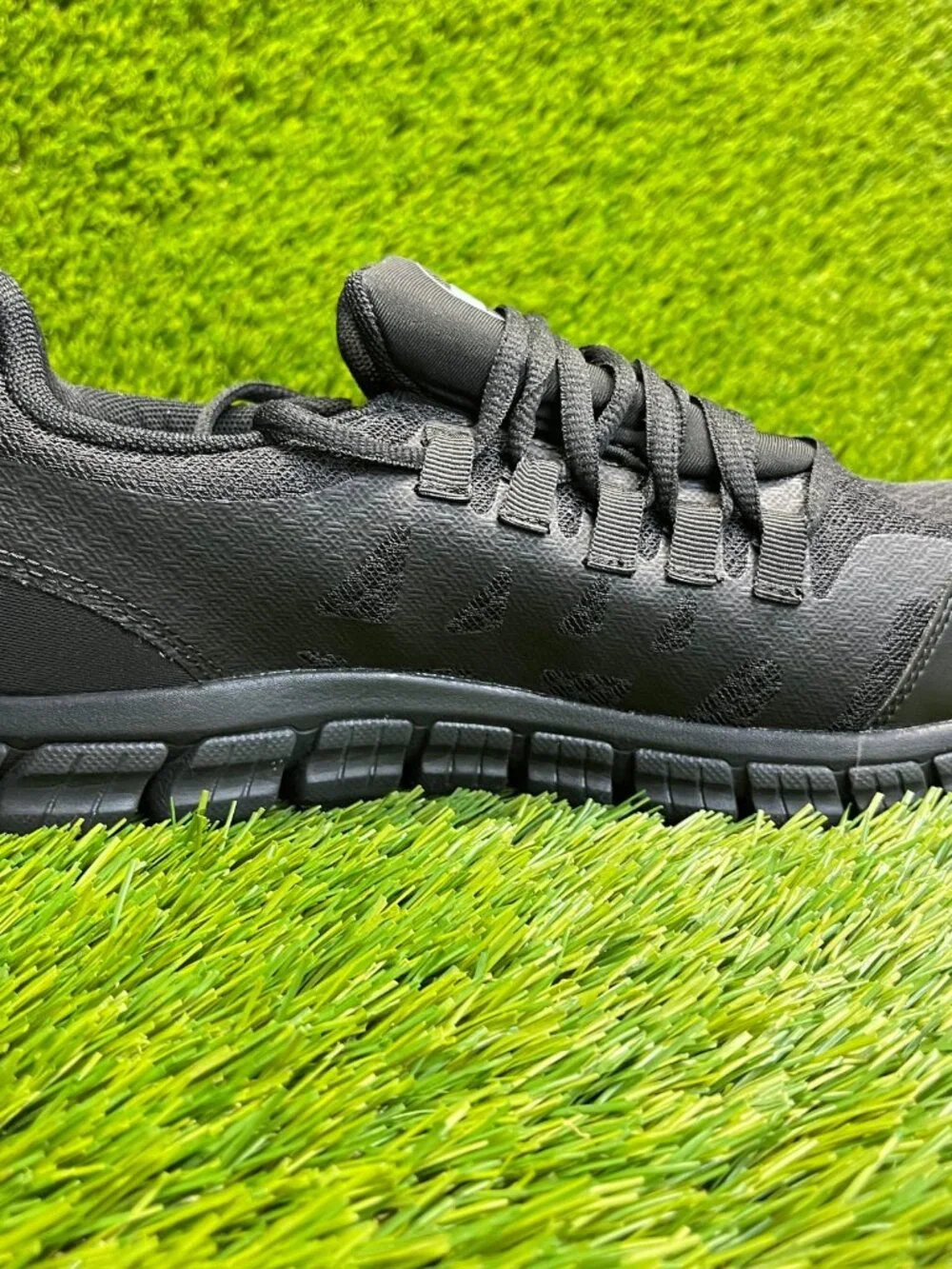 Hoss‎ Sparks SD Mens Size 8 Black Slip-Resistant Composite Toe Safety Work Shoes